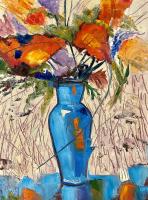 "Vase with Flowers" by Sylvia Nikolova