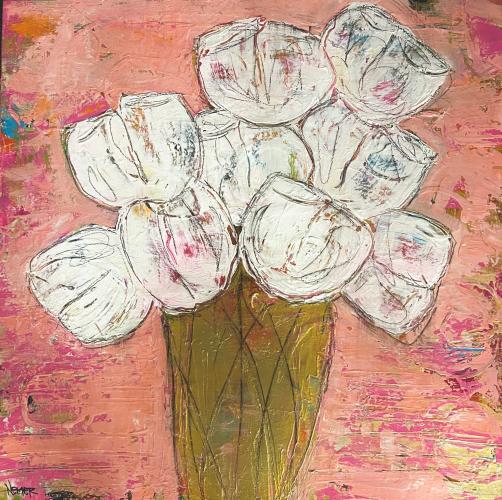 "Pink Tulips" by Martha Nemer