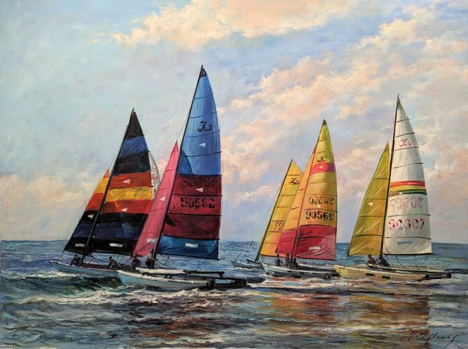 Sunny Sails by Matt Thomas