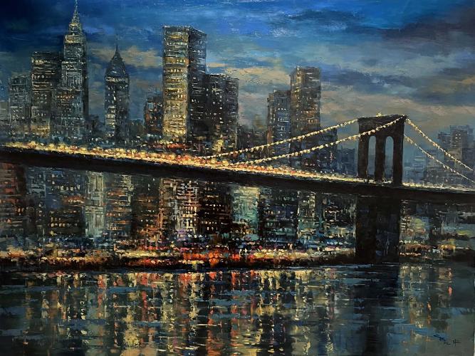 New York City Lights by Samuel H