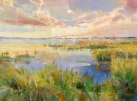 Morning Marsh by Tom Dinte