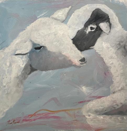 Sheep Friends by Rosa McMurtray