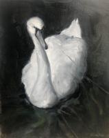 "Lone Swan" by Allison Doke