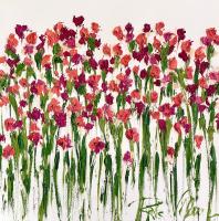 "Wildflower Meadow" w/Frame (B) by Rita Vilma