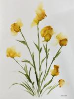 "Yellow Iris" by Adriana Blackard