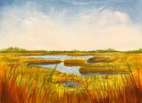 "Lunch on the Marsh" by Cecil Warfel