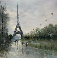 A Stroll in Paris by J Morgan