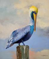 Pondering Pelican II by P Charles