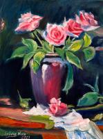 "Vases with Roses" by Sylvia Nikolova