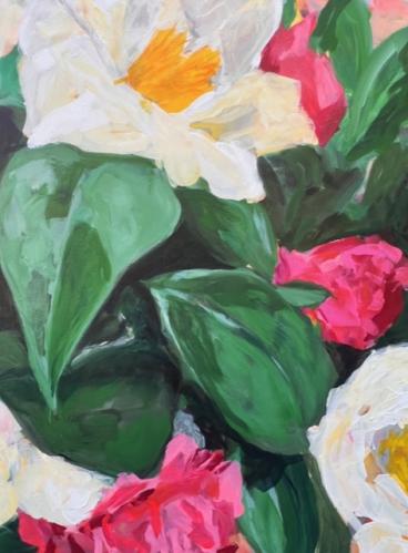 "Camellia Vibes" by Paula Brett