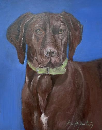 "Chocolate Lab" by Rosa McMurtray