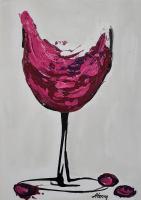 "Wine 9" by Laurie Henry