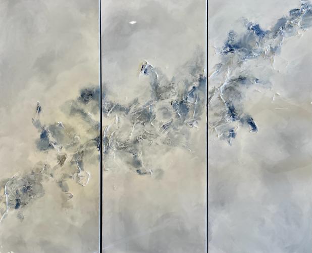 Billowy Cloud (Triptych) by Sembera