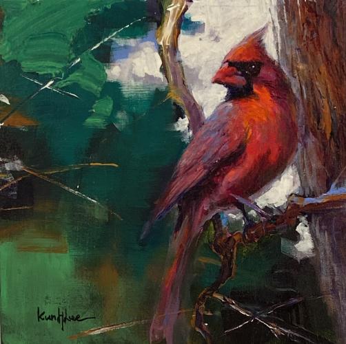 "Cardinal" by Kun Lee