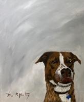 Dog Portrait I by Rosa McMurtray