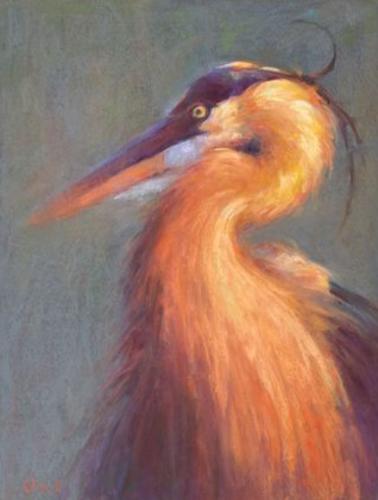 "Heron" by Orit Reuben