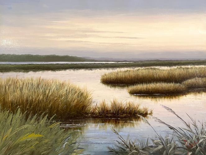 Morning on the Marsh by Pisaski