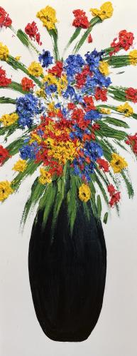 'Un Vase de Fleurs II' by Rita Vilma