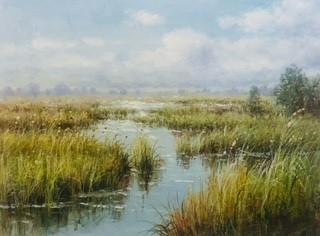 Autumn on the Marsh I by C Lee