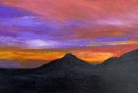 "Desert Sunset" by Adriana Blackard