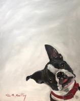 Dog Portrait III by Rosa McMurtray