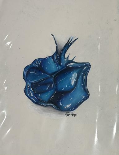 "Blue Paint" by Grace Broggi