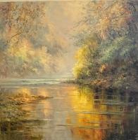 Twilight on the River by Other Artists