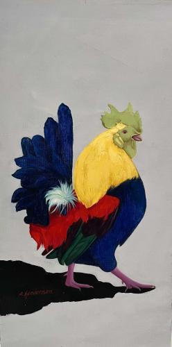 Funky Rooster by R Henderson