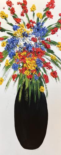 'Un Vase de Fleurs I' by Rita Vilma