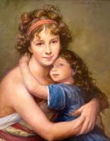 "After Vigee LeBrun: 'Mother and Daughter'" by Shane McDonald
