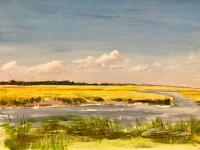 "Sea Island River Marsh" by Cecil Warfel