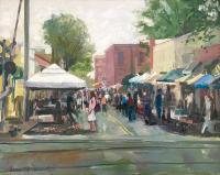 "Saturday Farmers Market, Mill Street, Marietta" by Shane McDonald