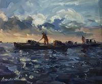 "Oyster Boating" by Axel Smith