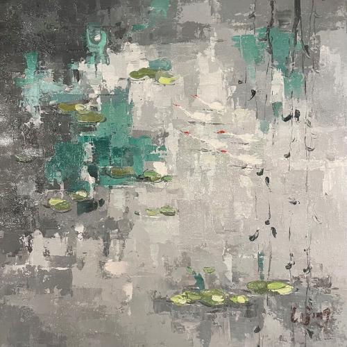 Lily Pond I by Li Jing