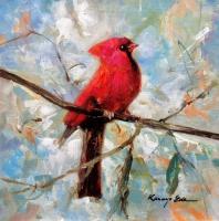 "Red Bird" by Kanayo Ede