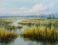 Autumn on the Marsh II by C Lee