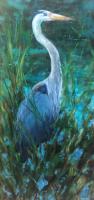"Blue Heron II" by Allison Doke