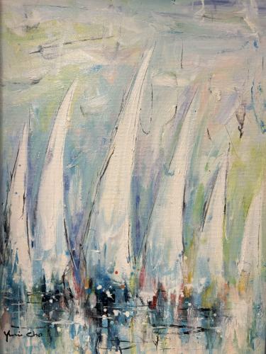 Tall Sails I by Yuni Cho