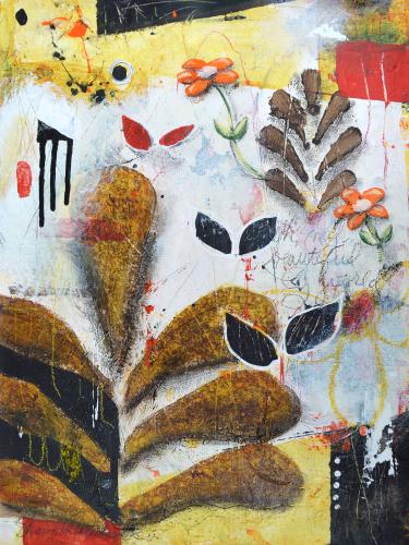 'Botanical #4' by Sharon Feldstein