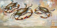 Colorful Crabs II by L Redman