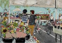 "Flowers at the Market" by Ana Guzman