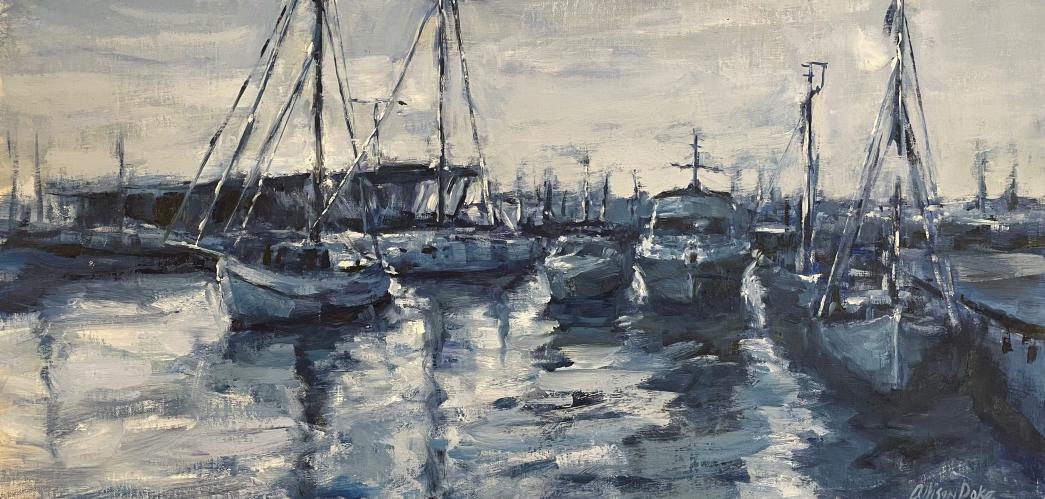 'Blue Harbor' by Allison Doke