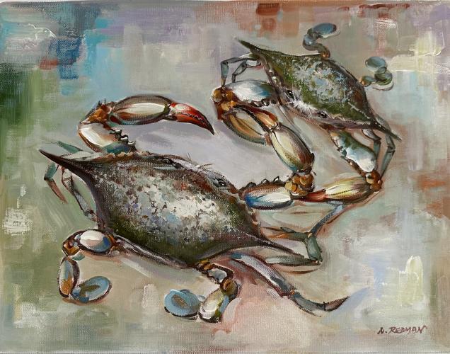 Two Crabs I by L Redman