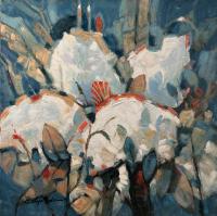 "White Flowers" by Kanayo Ede