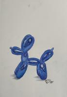 "Blue Balloon Dog" by Grace Broggi