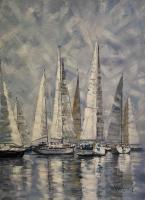 Tall Sails by HJ Jou