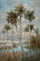 Tall Palms II by Van Matino